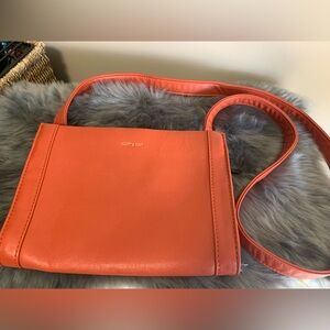 Matt & Nat Bright Orange Crossbody Shoulder Bag